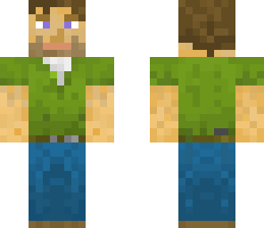 blocky man