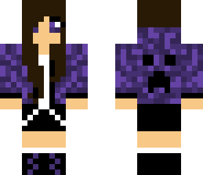 navy creeper girl