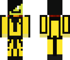 black and amber cool dude