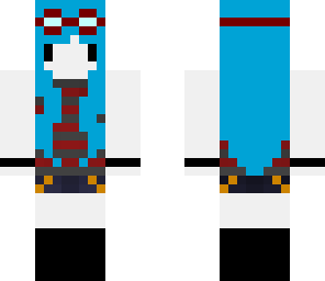 blue girl