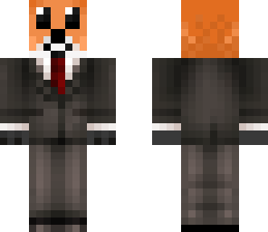 fox in a suit