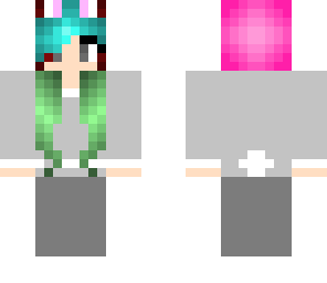 bunny pijama girl
