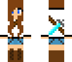 girl with a sword