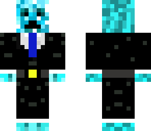 diamond creeper in a suit