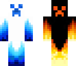 fire creeper and ice creeper