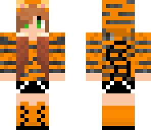 tiger girl hair edit