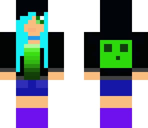 slime leather jacket girl