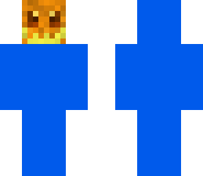 blue man
