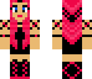 pink black girl