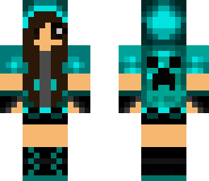 blue creeper girl