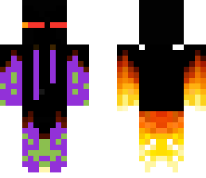 blue fire guy