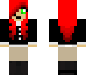 red head horse rider