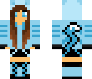 blue pikachu skin cute