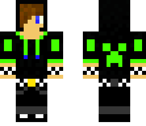neon green hoodie