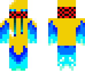completed butter blue enderman