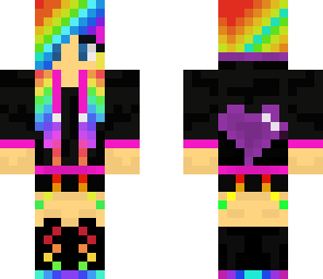 rainbow dj girl updated
