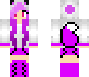 purple fox girl