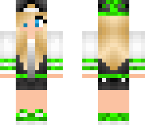 green cool girl