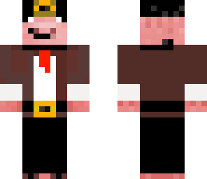 smiling pilgrim pig