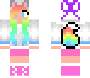 rainbow wolf me