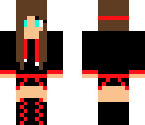 red creeper girl finished
