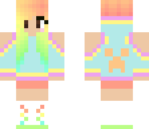 chilled look pastel colours creeper
