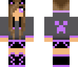purple creeper girl