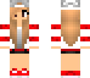red snapback girl