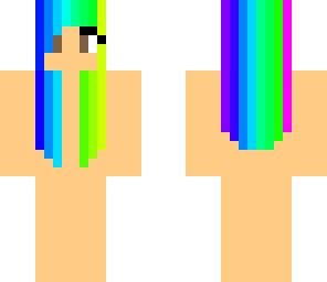 rainbow hair base