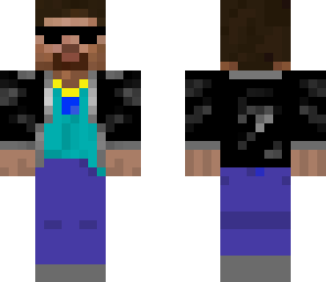 my awsomely cool and fantastic steve skin