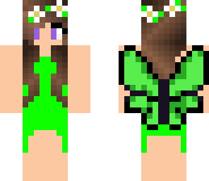 green fairy girl