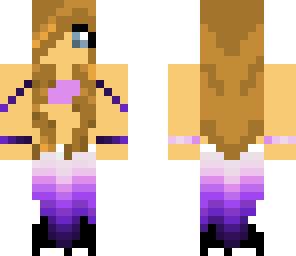 purple mermaid