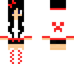 red and white skin
