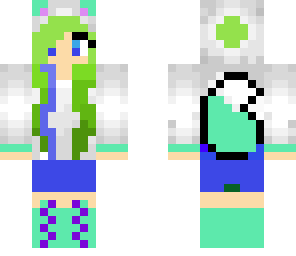 green fox girl