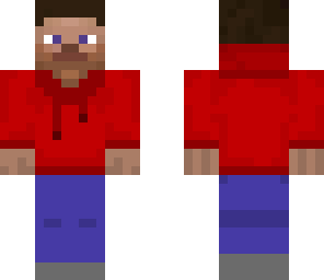 steve in red hoodie