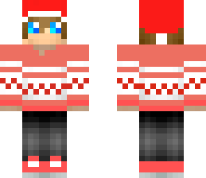 christmas boy with hat
