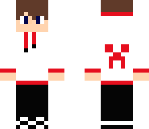 brown haired boy skin