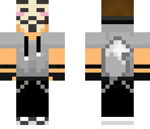 wolf boy with a mask