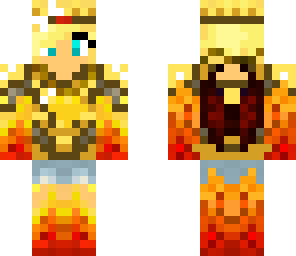 medieval gold girl