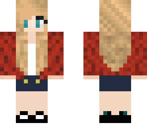 fall plaid girl