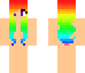 basic rainbow hair base