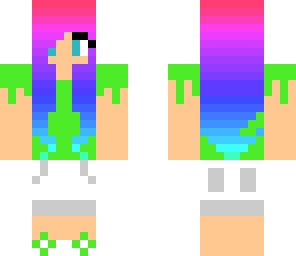 rainbow girl