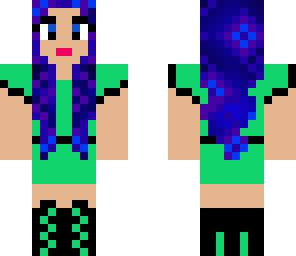 green girl 