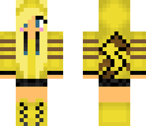 blonde pikachu girl
