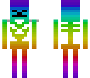 rainbow skeleton