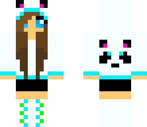 blue panda