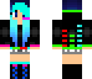 cool dj mixer girl