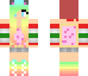 chrismas nyan cat girl