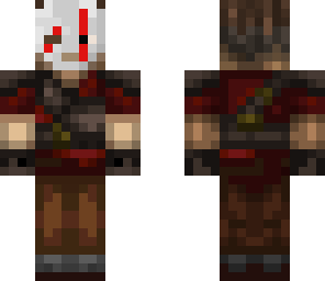 battle man whit mask