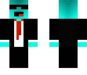 blue guy in suite